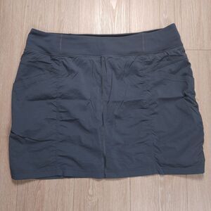 prAna Skort Womens 2XL Gray Lightweight Stretch Skirt Casual Hiking Outdoor